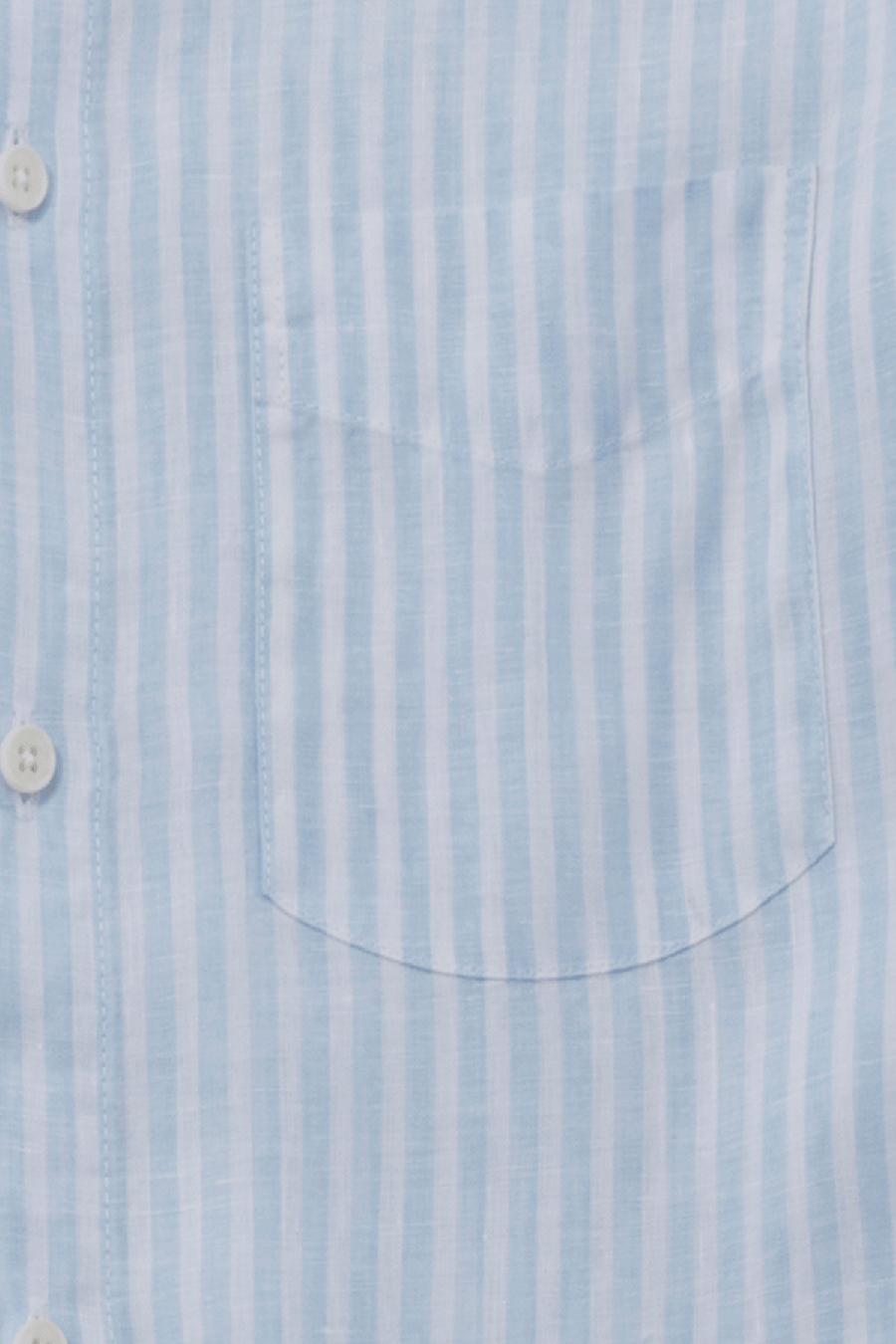 Produktbild fr 'OLYMP Casual regular fit Hemd Langarm New Kent Kragen Leinen Streifen hellblau'