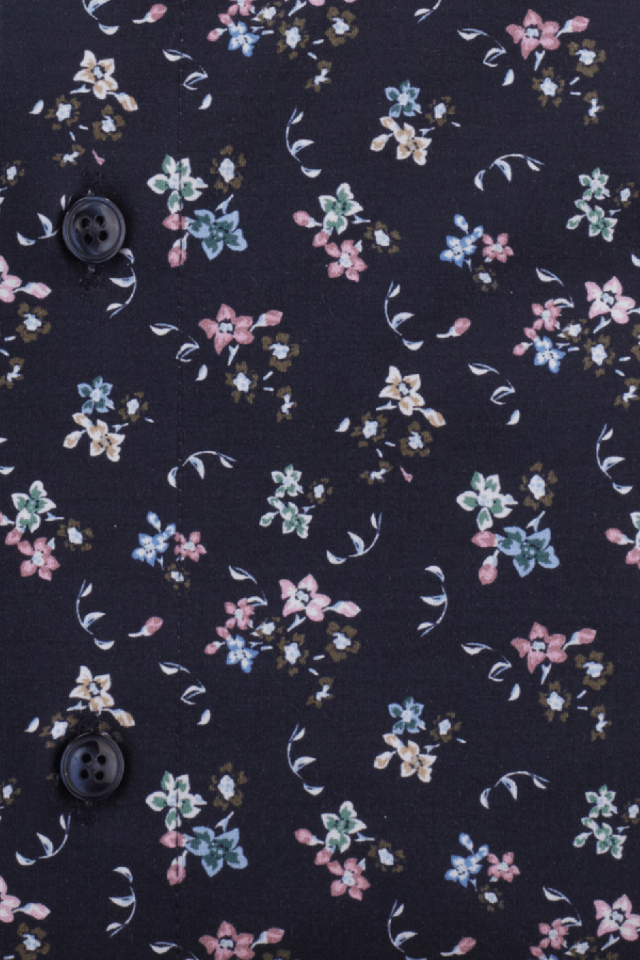 Produktbild fr 'OLYMP Luxor modern fit 24/Seven Hemd Langarm New Kent Kragen Muster dunkelblau'