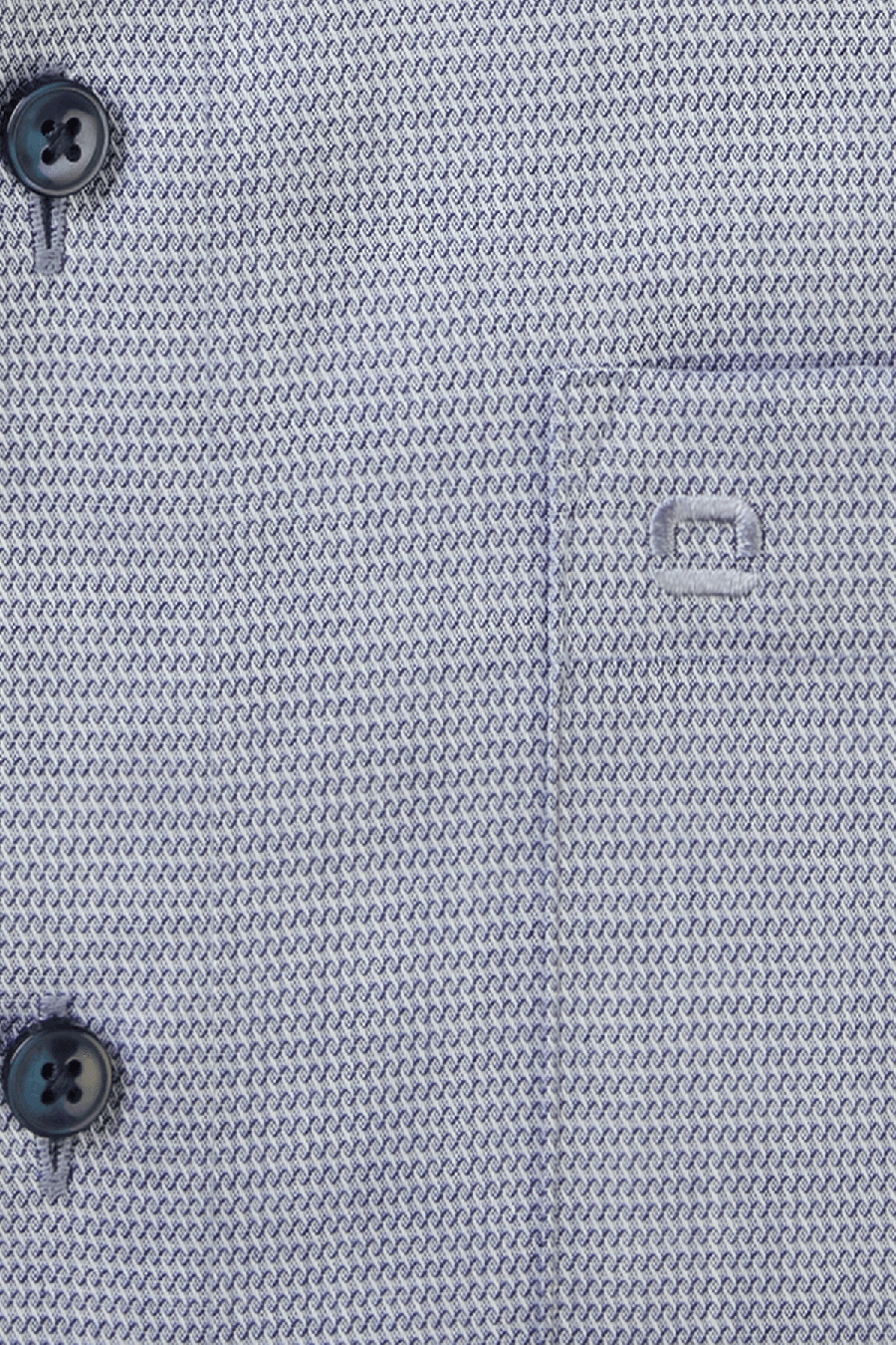 Produktbild fr 'OLYMP Luxor modern fit Hemd Halbarm New Kent Kragen Struktur dunkelblau'