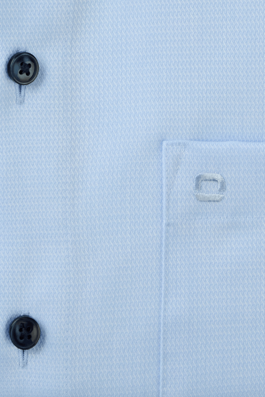 Produktbild fr 'OLYMP Luxor comfort fit Hemd Halbarm New Kent Kragen Struktur hellblau'