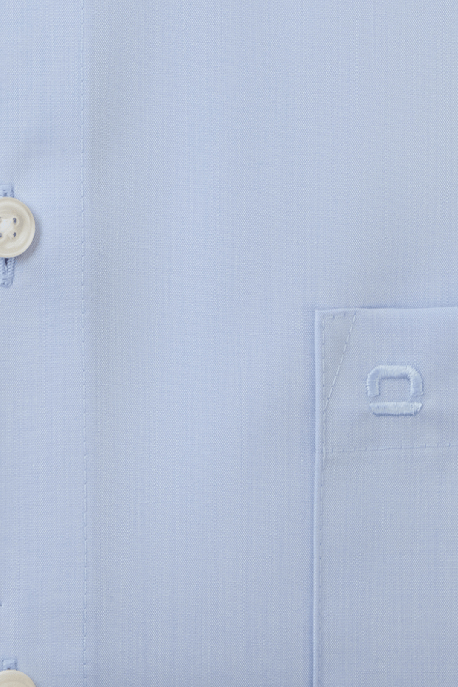 Produktbild fr 'OLYMP Luxor comfort fit big Hemd Halbarm New Kent Kragen Chambray blau'