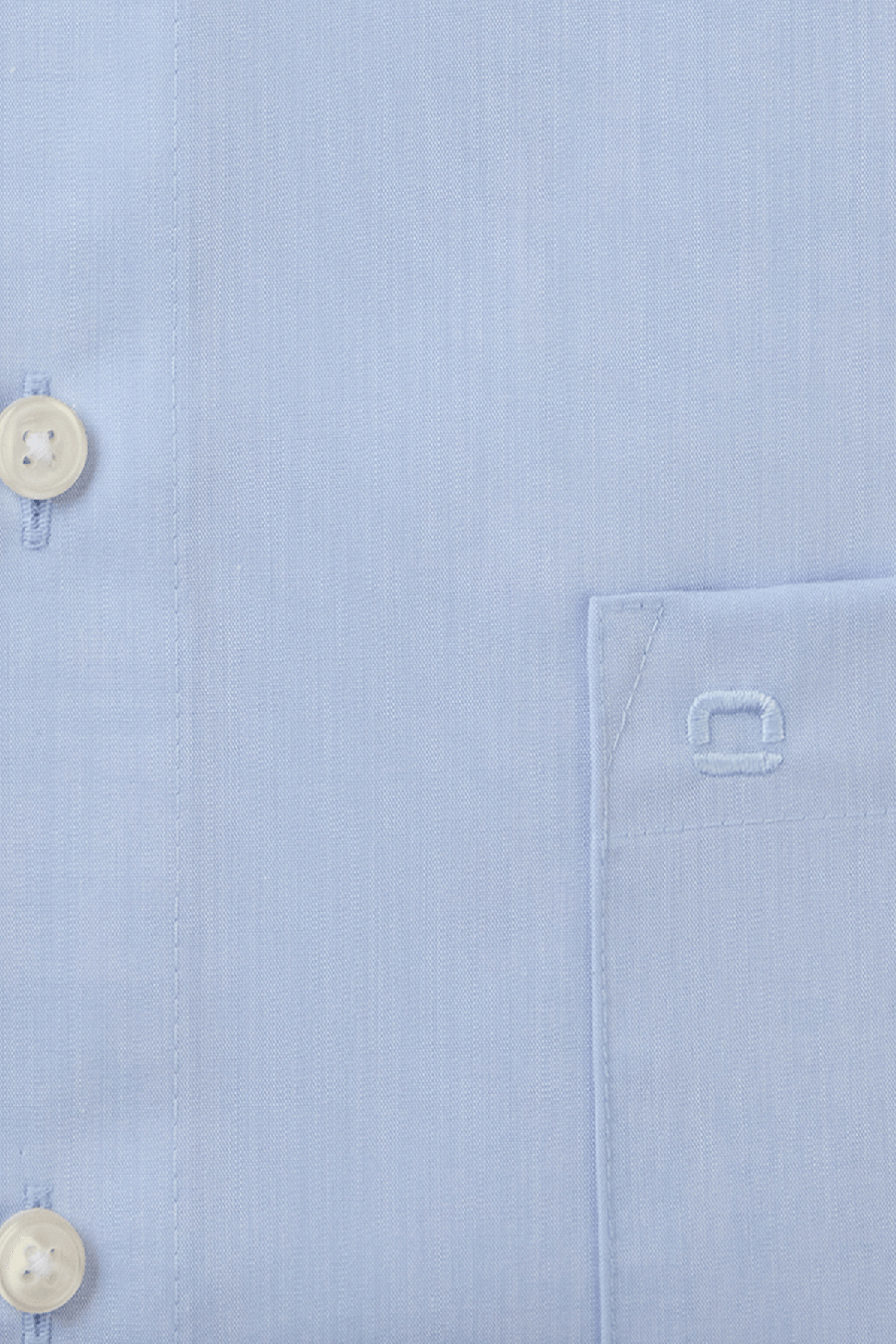 Produktbild fr 'OLYMP Luxor comfort fit big Hemd Langarm New Kent Kragen Chambray blau'