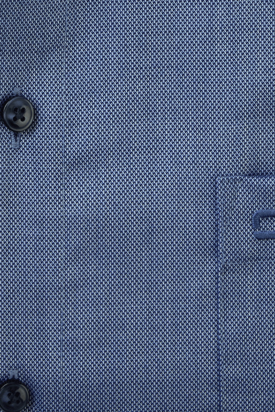 Produktbild fr 'OLYMP Luxor comfort fit big Hemd Langarm New Kent Kragen Natte rauchblau'