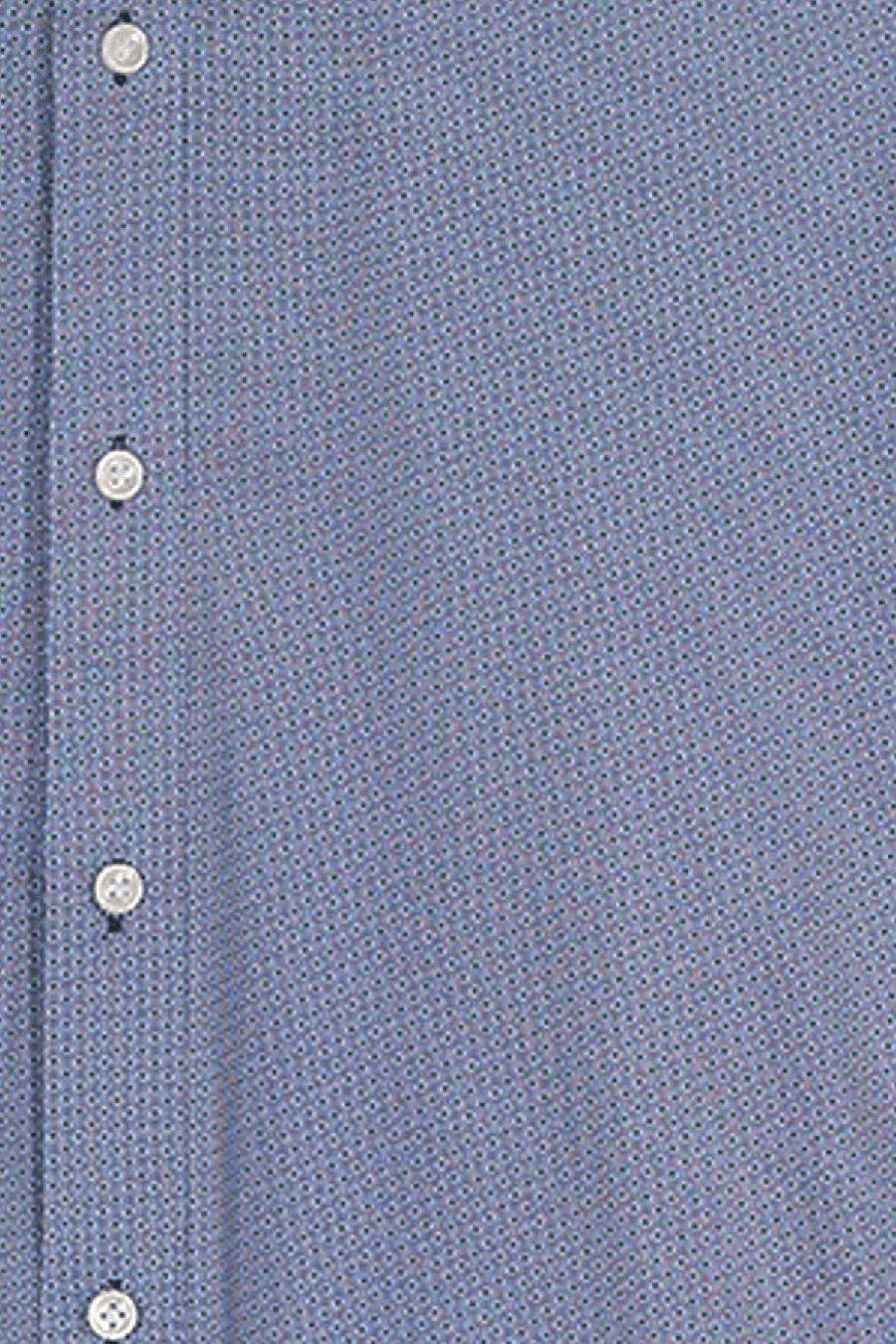Produktbild f�r 'OLYMP Luxor 24/Seven modern fit Hemd Langarm New Kent Kragen Jersey Muster dunkelblau'