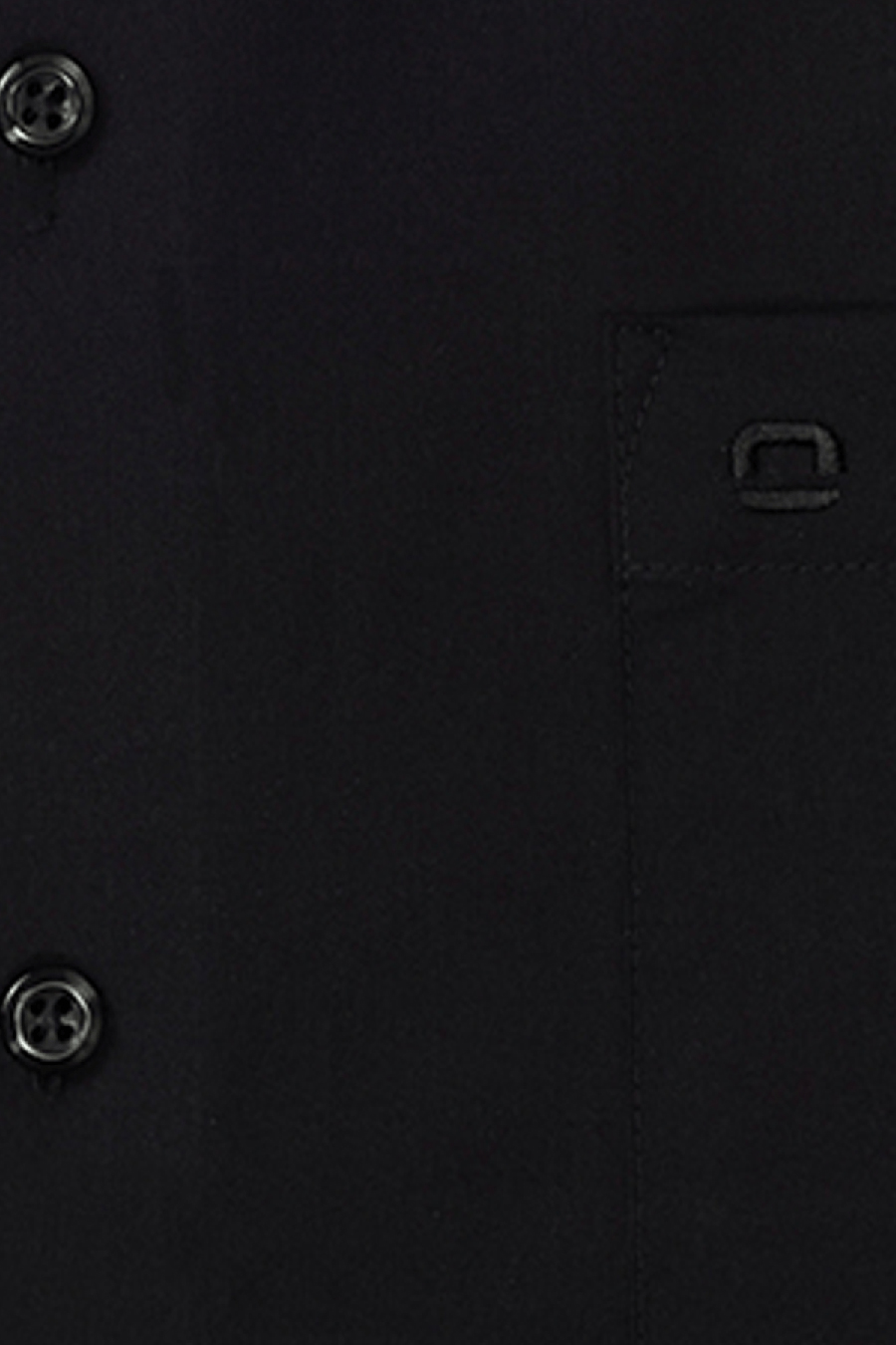 Produktbild f�r 'OLYMP Luxor modern fit Hemd Langarm New Kent Kragen Popeline schwarz'