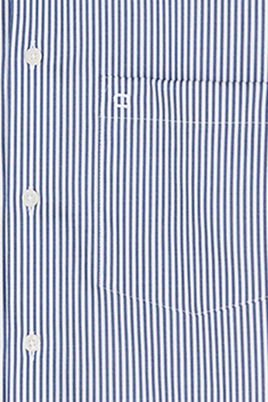 Produktbild f�r 'OLYMP Luxor comfort fit Hemd Langarm New Kent Kragen Twill Streifen hellblau'