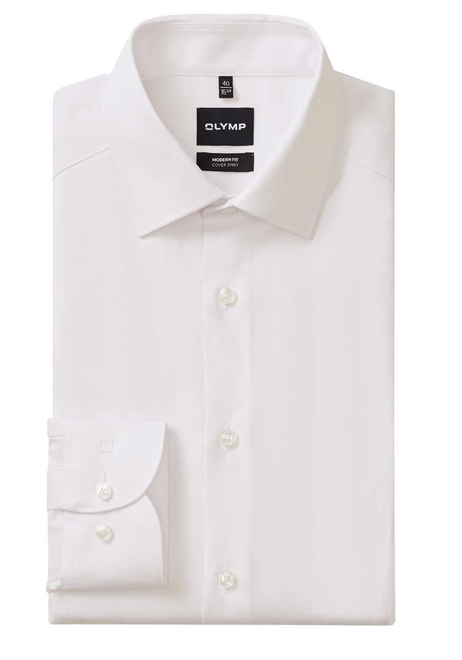 Produktbild f�r 'OLYMP Luxor modern fit Hemd Langarm New Kent Kragen Cover Shirt beige'