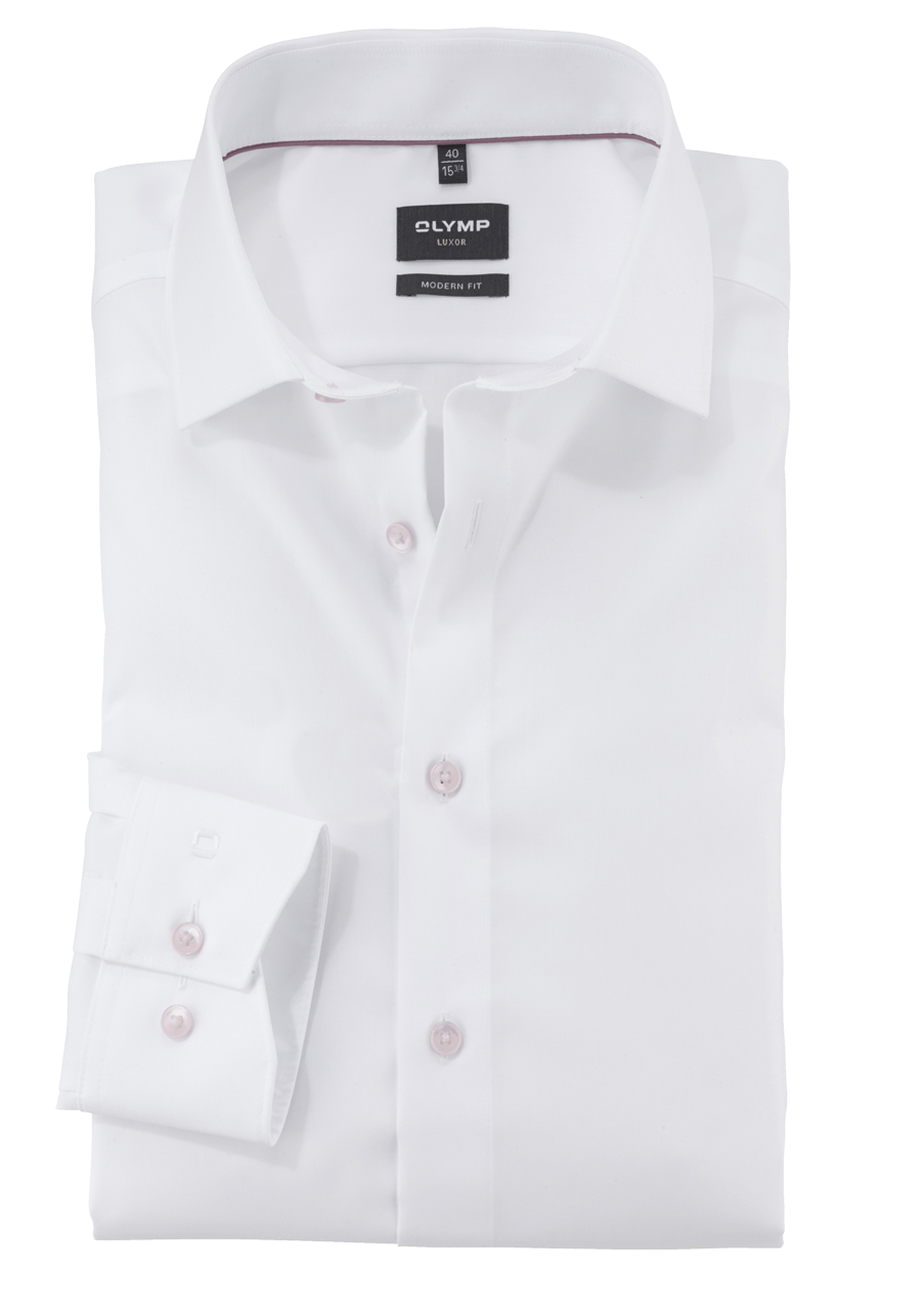 Produktbild fr 'OLYMP Luxor modern fit Hemd Wedding Special New kent Kragen wei'