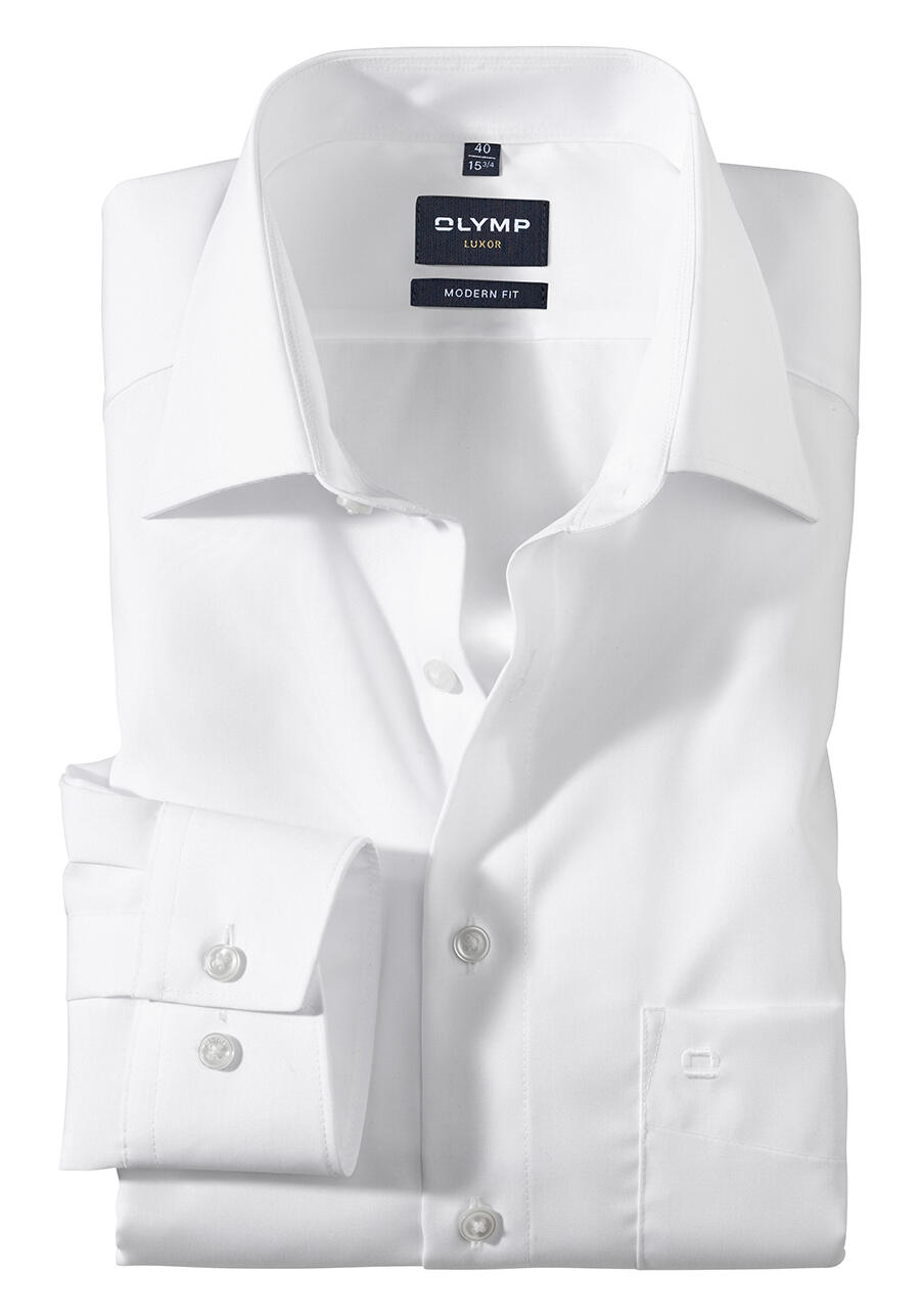 Produktbild für 'OLYMP Luxor modern fit Hemd super langem Arm mit Firmen-Logo'