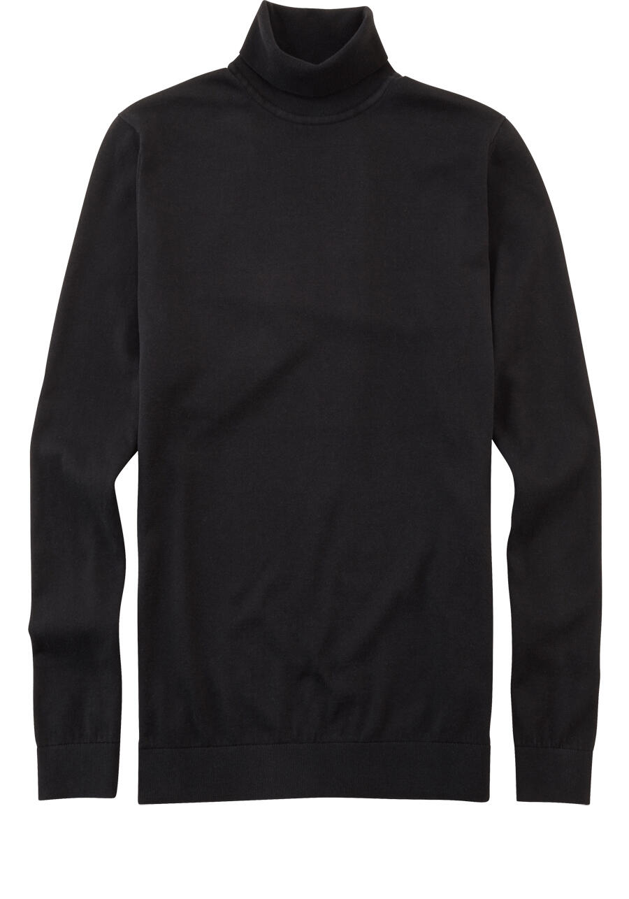 Produktbild fr 'OLYMP Strick Rollkragenpullover Langarm Strick schwarz'