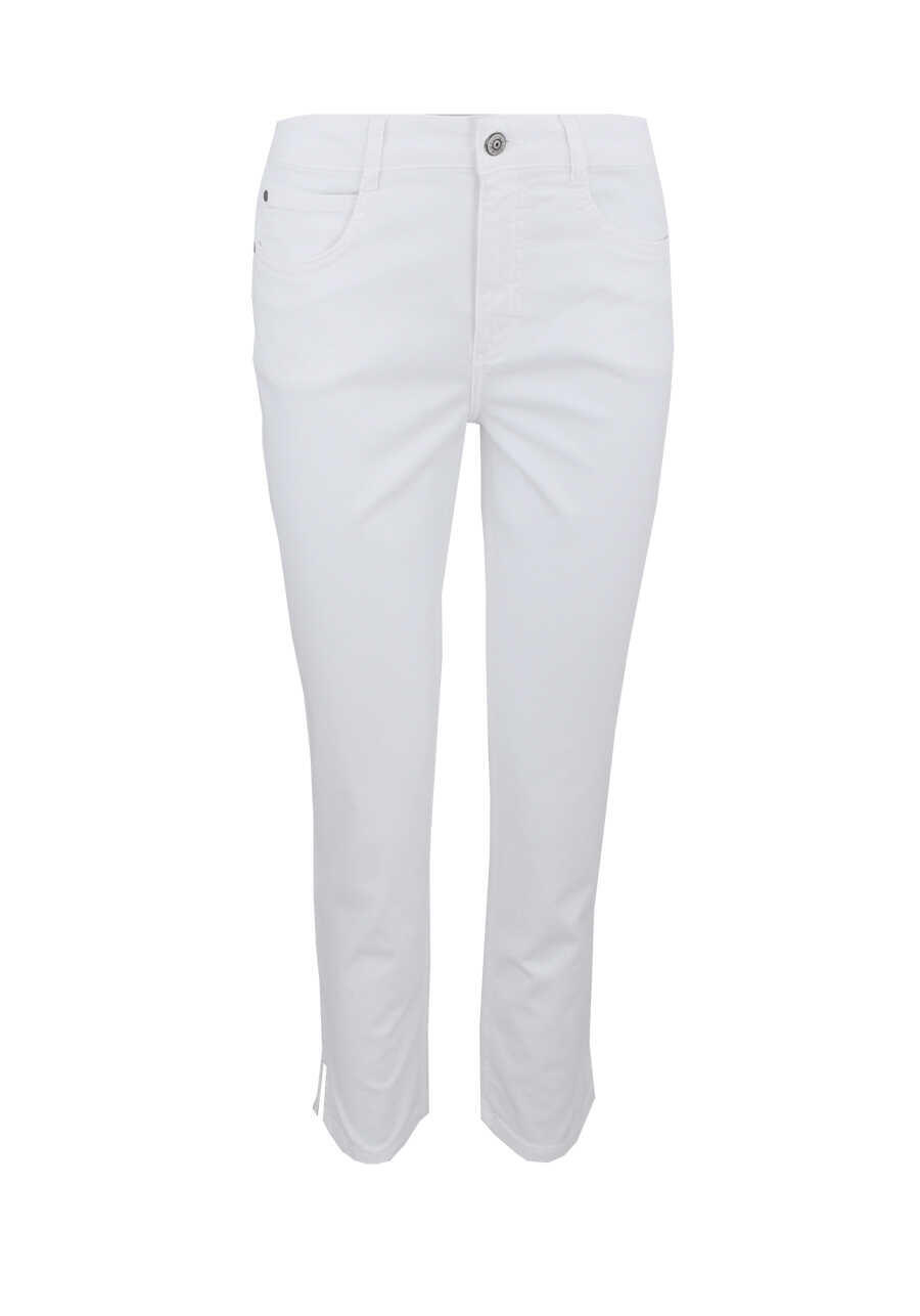 Produktbild fr 'OUI 7/8 Jeans THE CROPPED 5 Pocket wei'