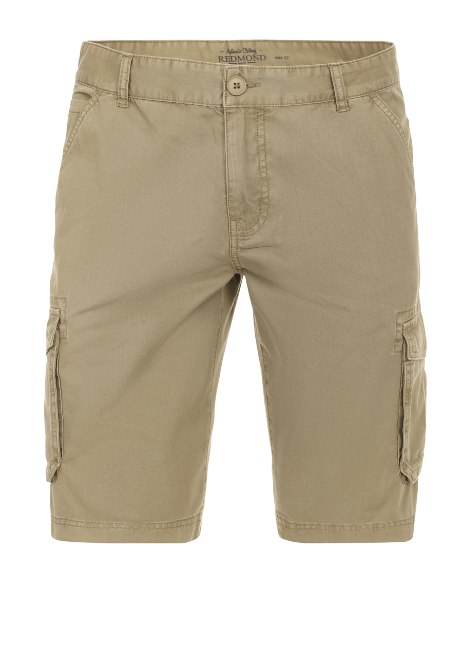 Produktbild fr 'REDMOND Bermuda Shorts Baumwolle moos'