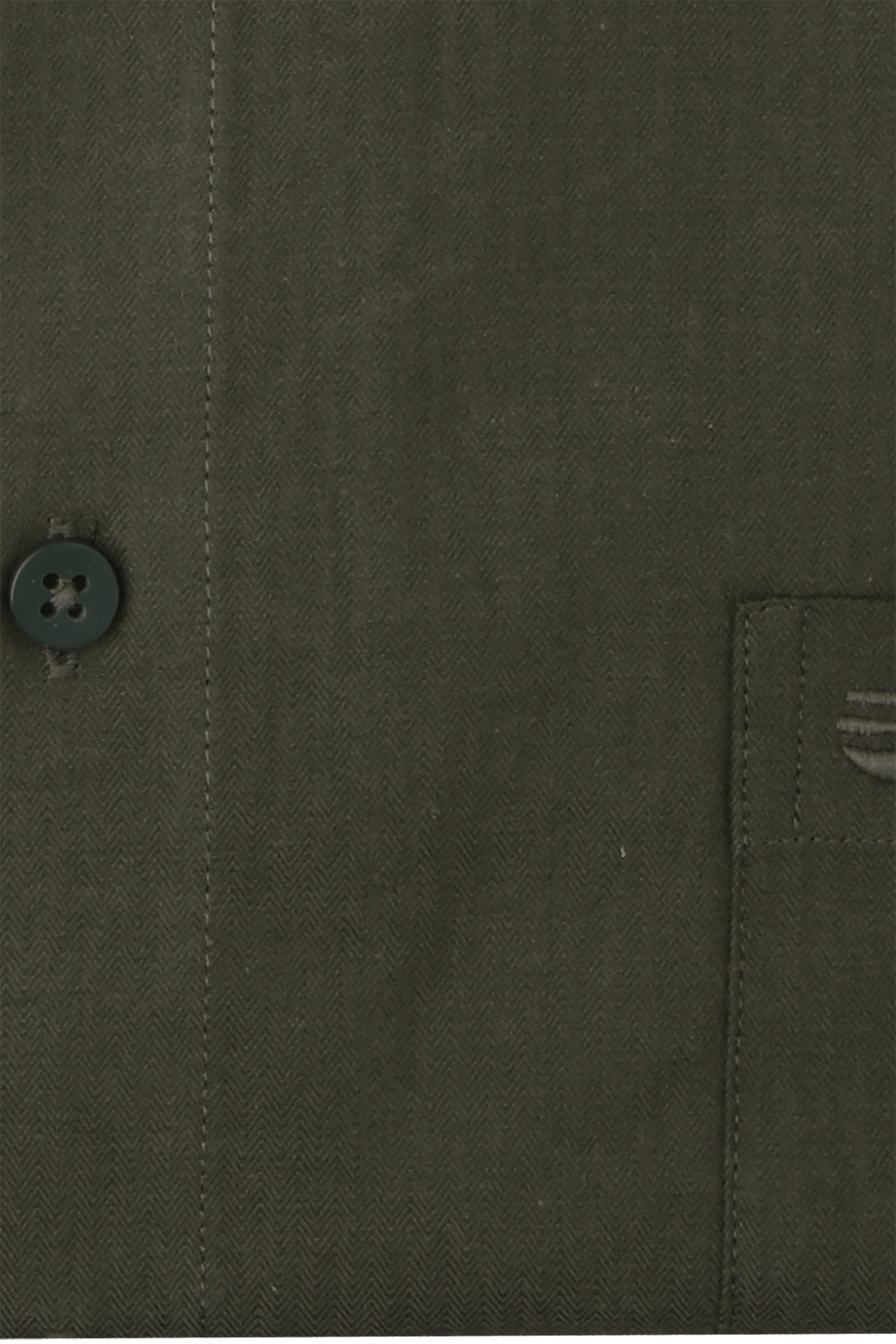 Produktbild f�r 'REDMOND Casual Modern Fit Hemd Langarm New Kent Kragen Fischgrat oliv'