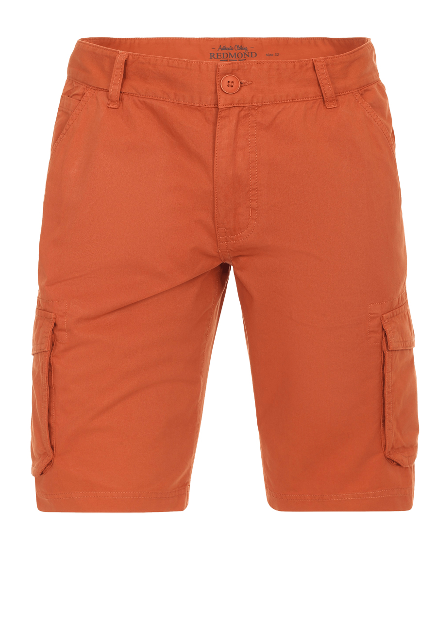 Produktbild fr 'REDMOND Bermuda Shorts Baumwolle terracotta'