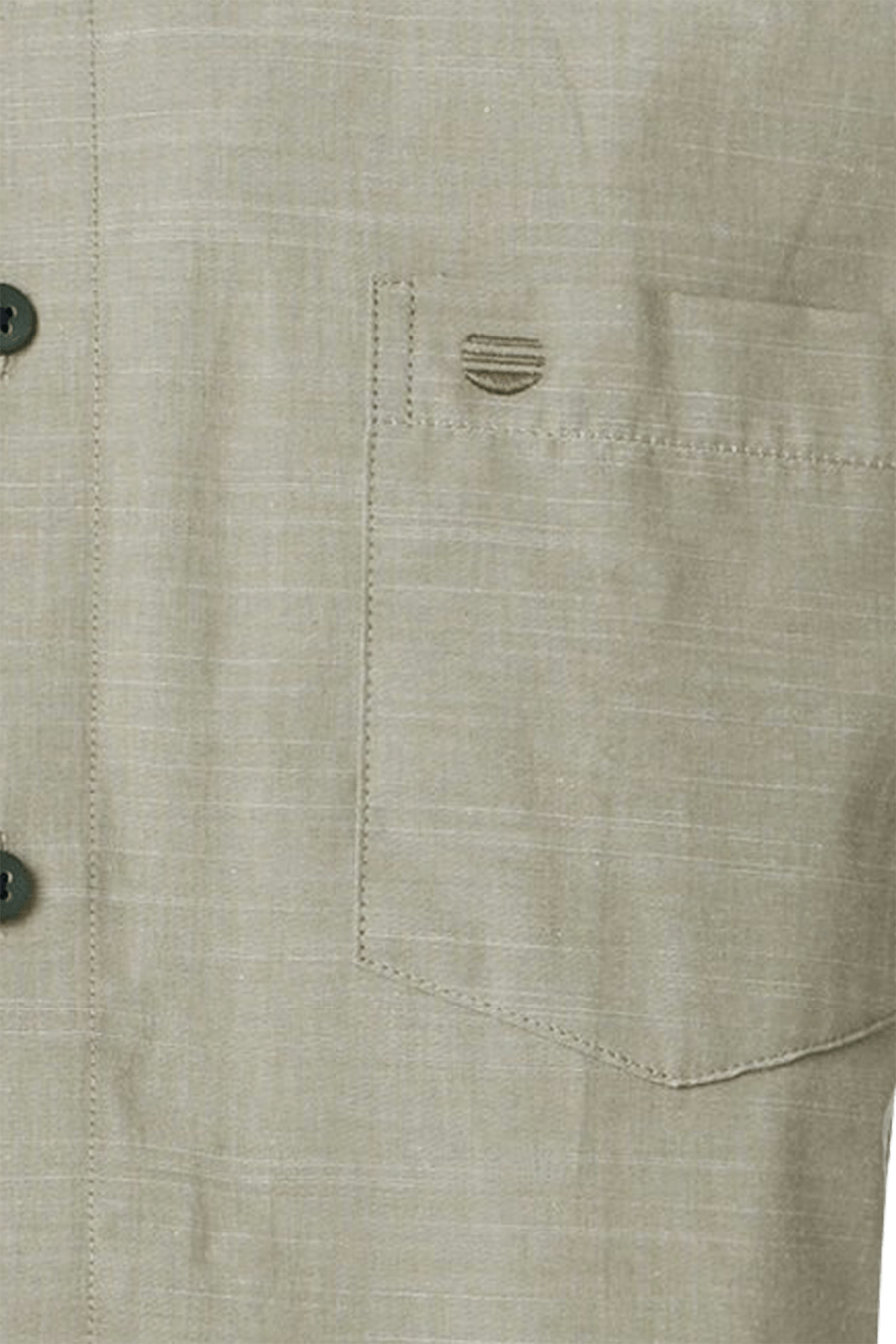 Produktbild fr 'REDMOND Casual Comfort Fit Hemd Halbarm Faux oliv'