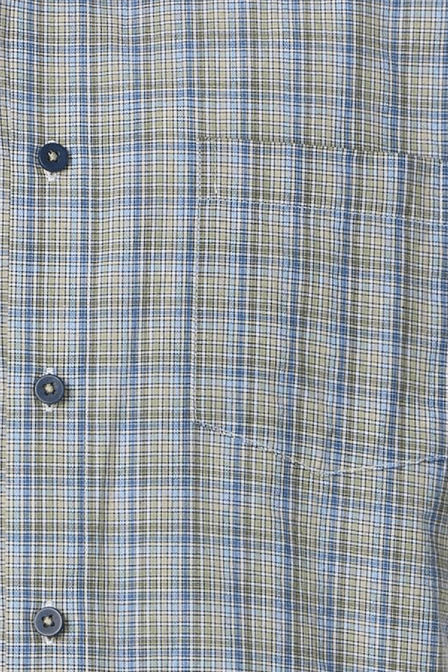 Produktbild fr 'REDMOND Casual Modern Fit Hemd Halbarm Karo grn'
