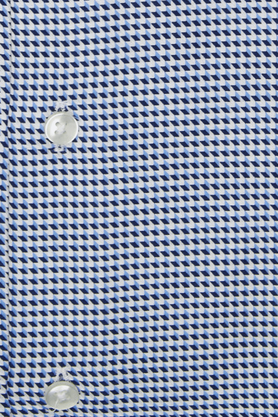 Produktbild f�r 'SEIDENSTICKER Slim Hemd Langarm Haifischkragen Muster blau'