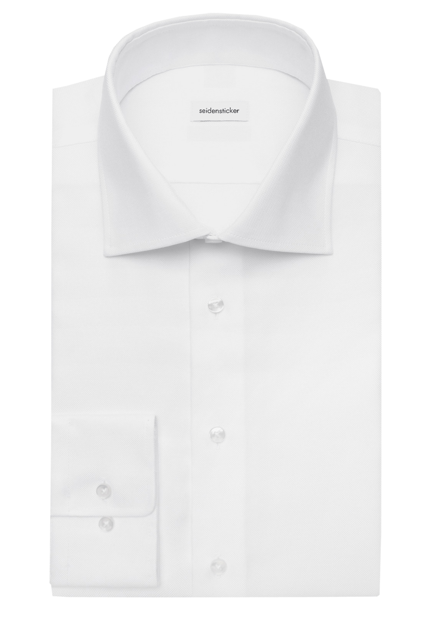 Produktbild f�r 'SEIDENSTICKER Slim Hemd extra langer Arm New Kent Kragen Oxford wei�'