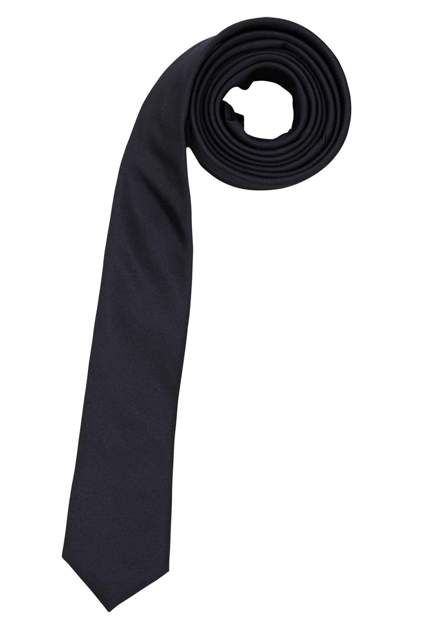 SEIDENSTICKER Krawatte aus reiner Seide 5 cm breit anthrazit