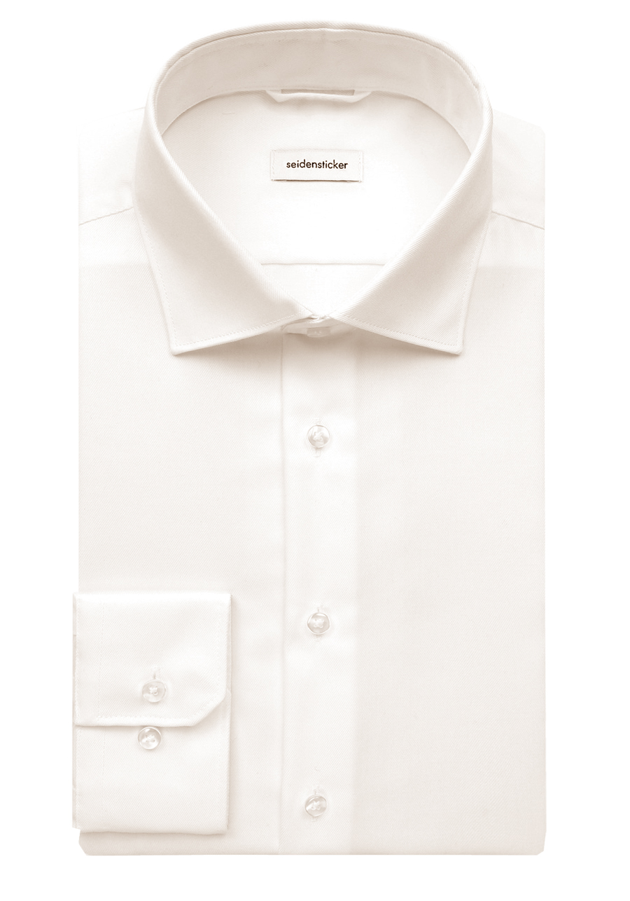 Produktbild f�r 'SEIDENSTICKER Slim Fit Hemd Langarm New Kent Kragen beige'