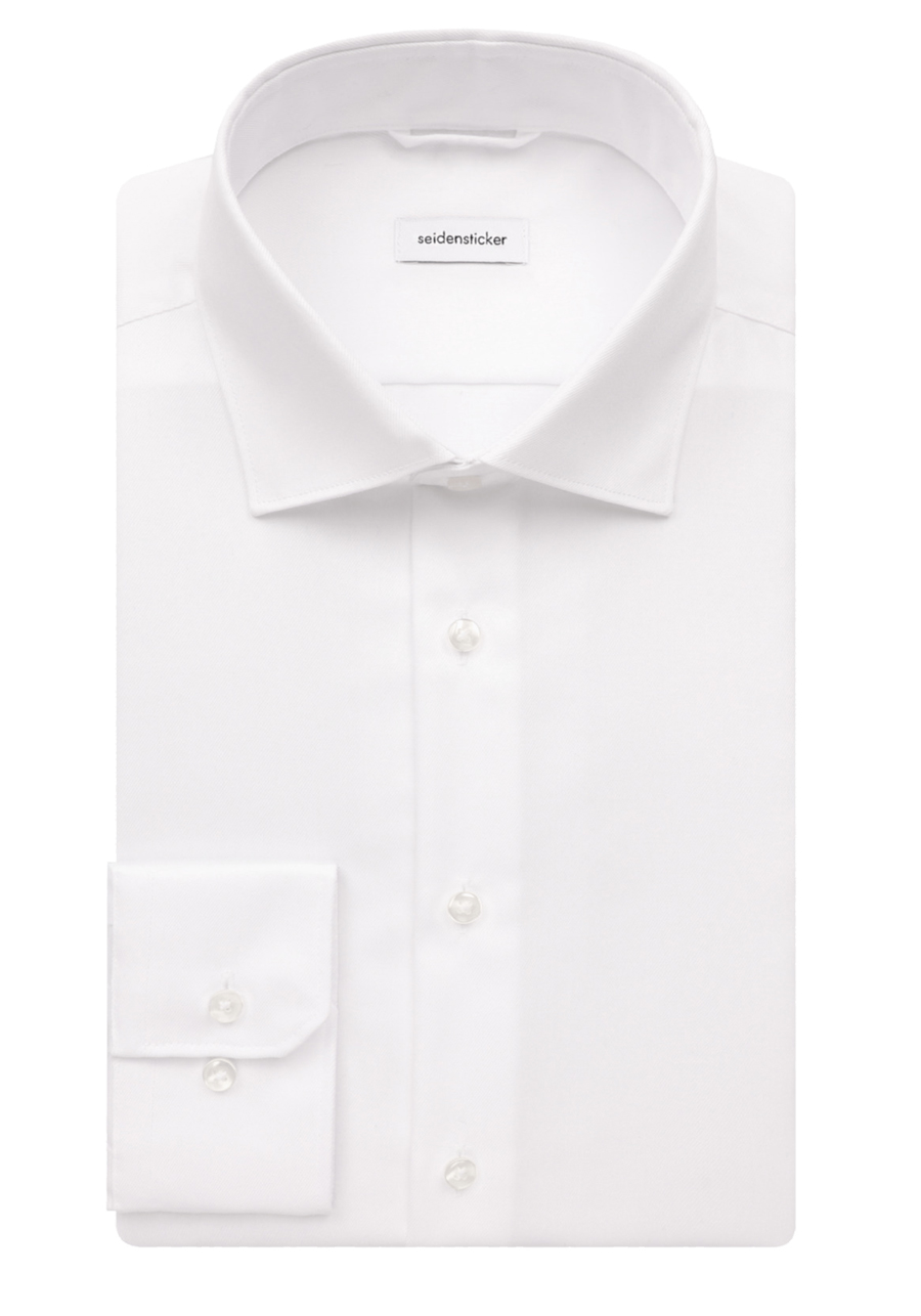 Produktbild f�r 'SEIDENSTICKER Slim Hemd extra langer Arm Twill wei�'