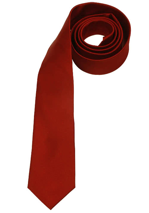 SEIDENSTICKER Krawatte aus reiner Seide 7 cm breit weinrot | Breite Krawatten