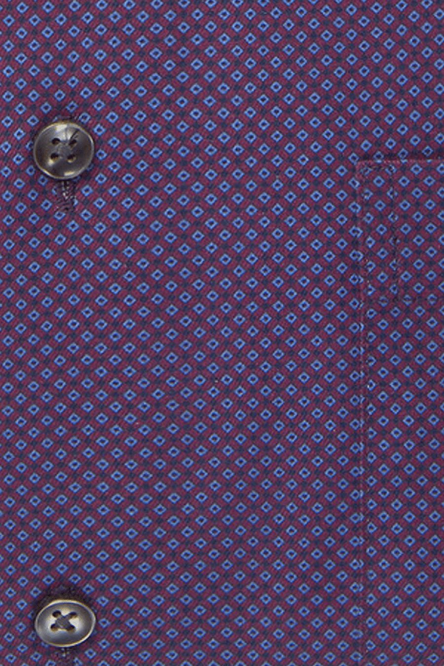 Produktbild f�r 'SEIDENSTICKER Comfort Hemd Langarm New Kent Kragen Muster rot'