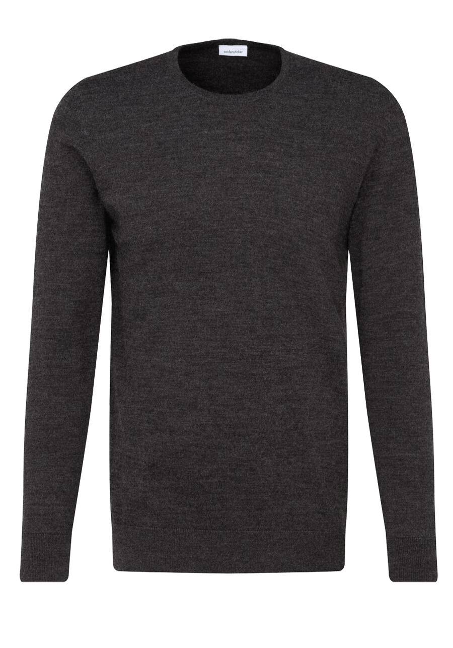 Produktbild f�r 'SEIDENSTICKER Pullover Langarm Rundhals dunkelgrau'