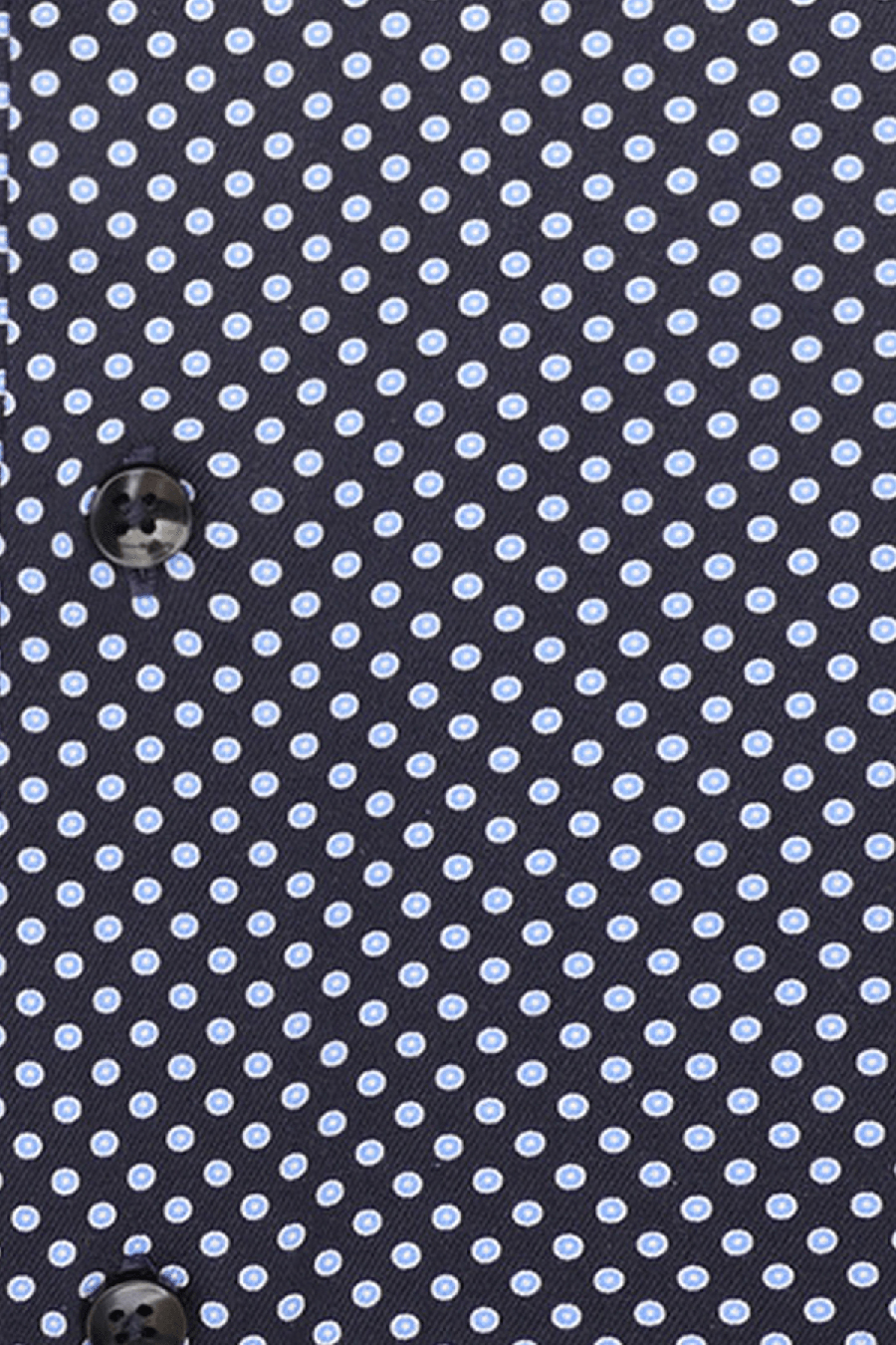 Produktbild f�r 'SEIDENSTICKER Slim Hemd extra langer Arm New Kent Kragen Muster blau'