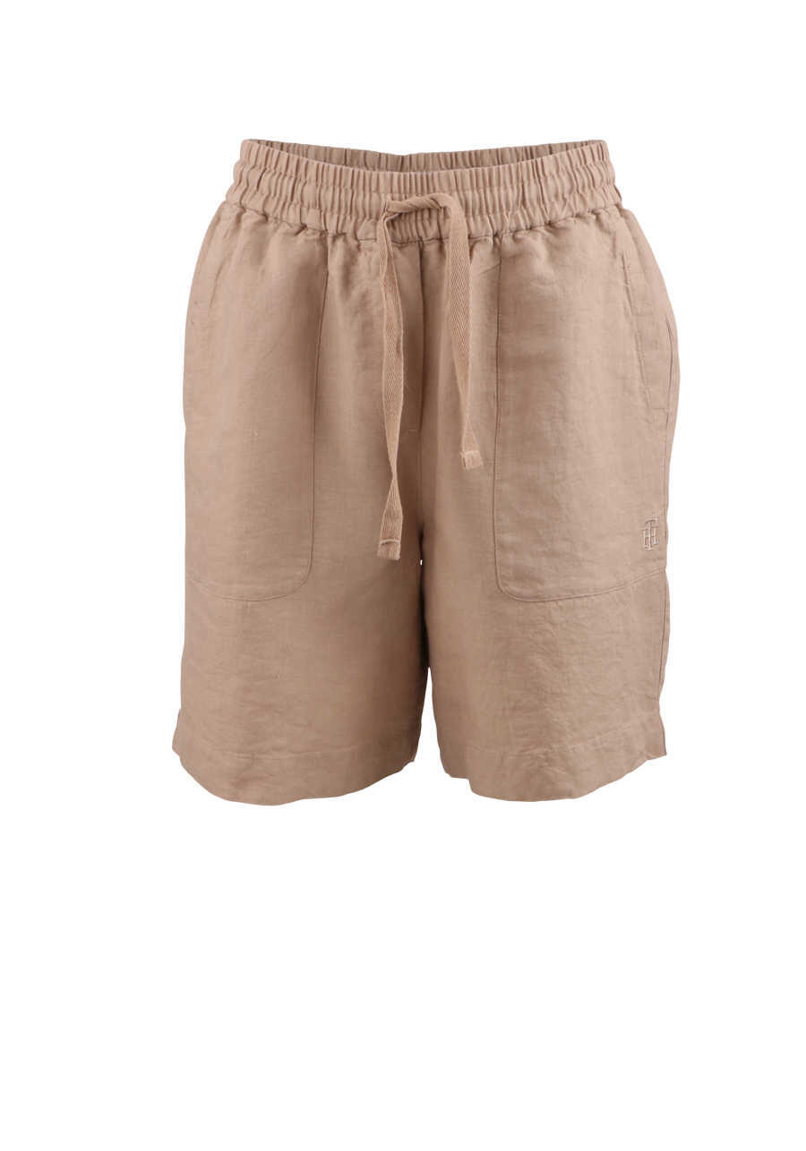 Produktbild fr 'TOMMY HILFIGER Short Tunnelzug Eingrifftaschen Uni beige'