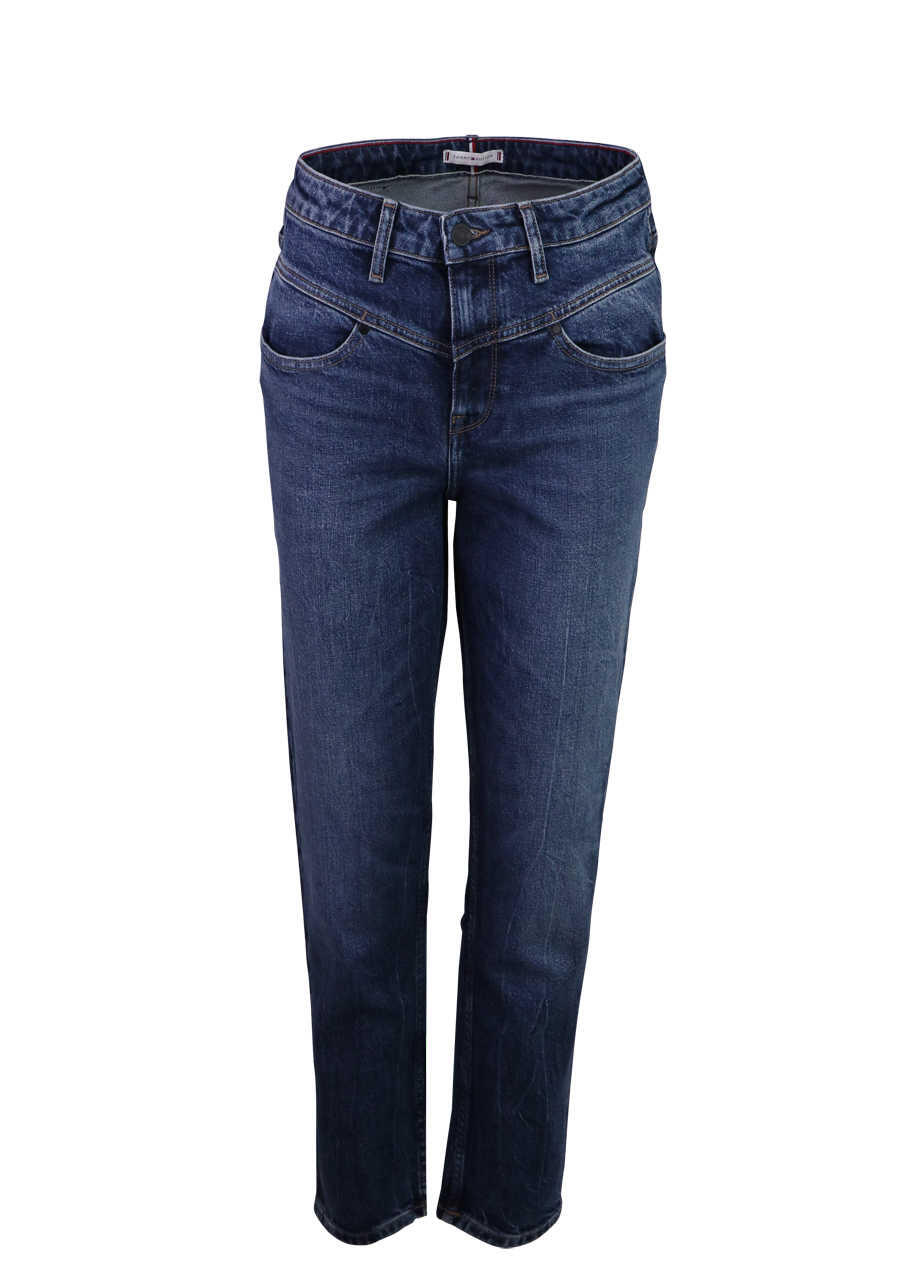 Produktbild fr 'TOMMY HILFIGER Skinny Jeans GRAMERCY High Waist Used mittelblau'
