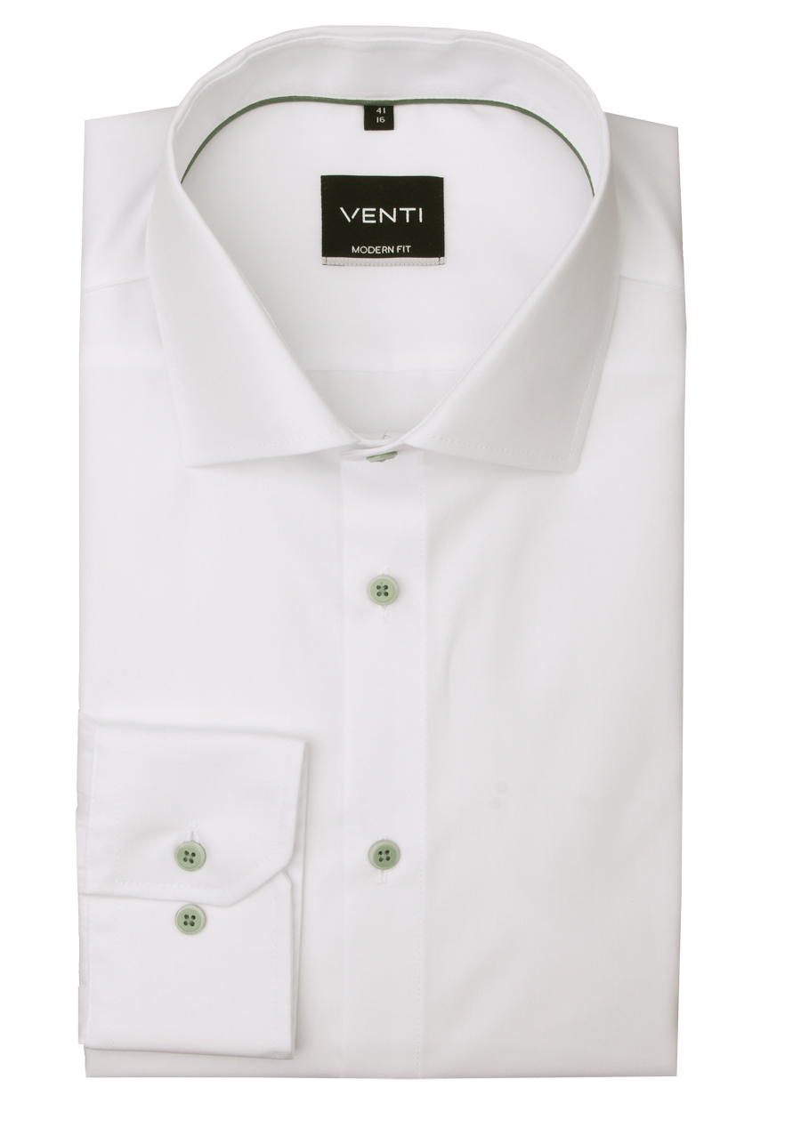 Produktbild fr 'VENTI Modern Fit Hemd Langarm New Kent Kragen Popeline ecru'