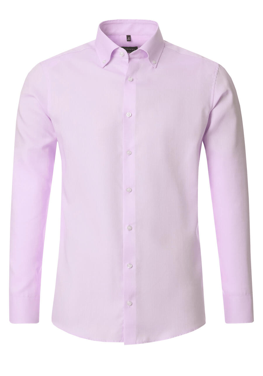 Produktbild fr 'VENTI Modern Fit Hemd Langarm Button Down Kragen Oxford rosa'
