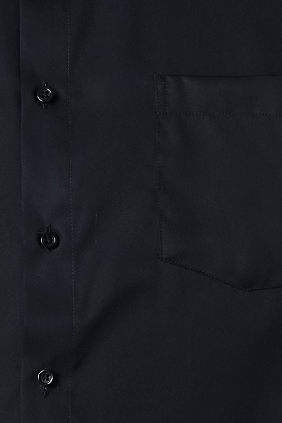 Produktbild f�r 'VENTI Modern Fit Hemd Halbarm Haifischkragen Twill schwarz'