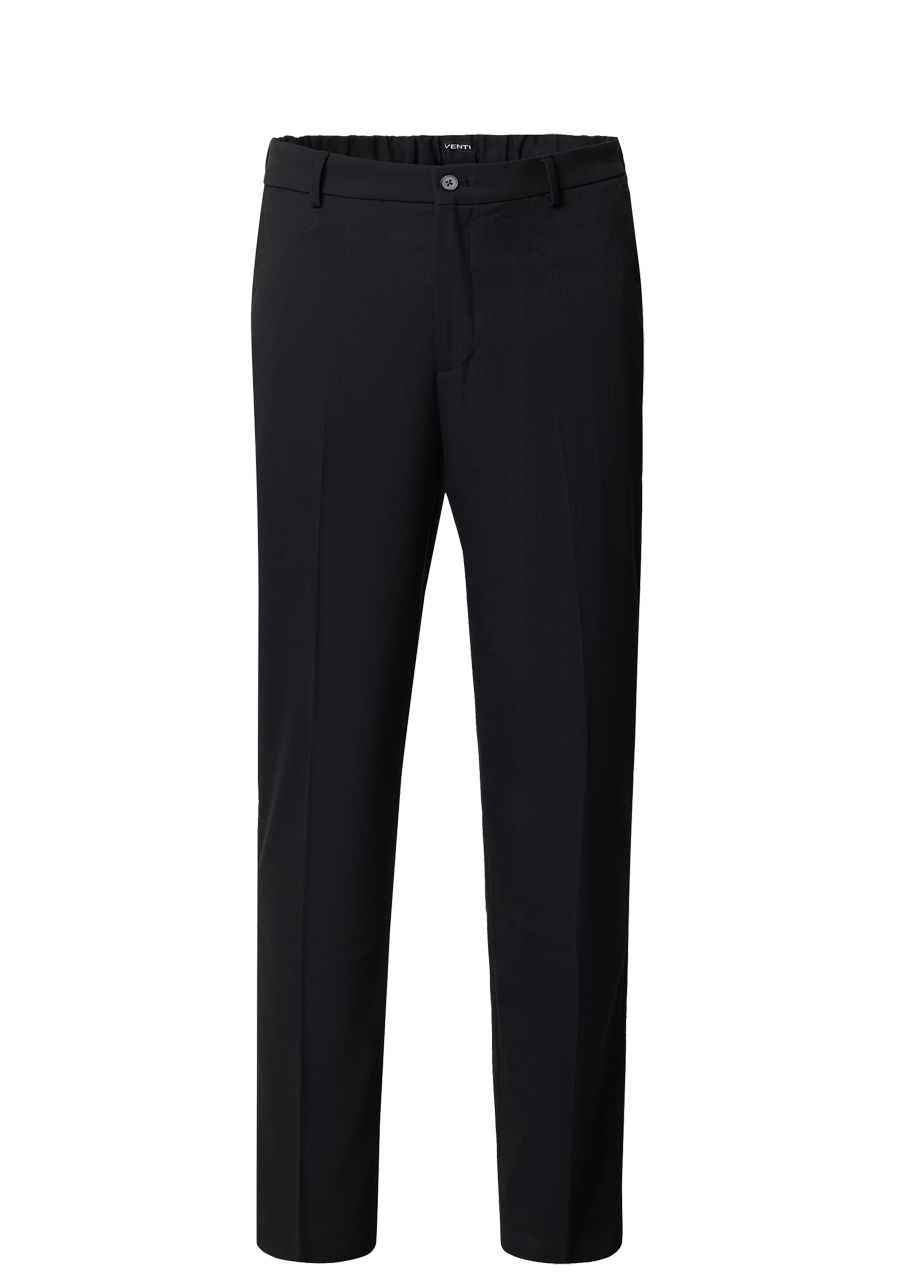 Produktbild f�r 'VENTI Chino Hose Struktur schwarz'