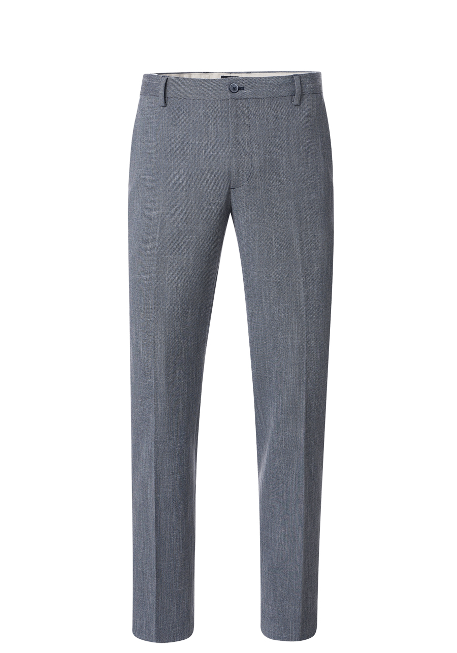 Produktbild fr 'VENTI Chino Hose Struktur dunkelblau'
