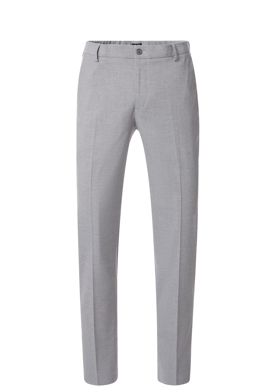 Produktbild fr 'VENTI Chino Hose Struktur grau'