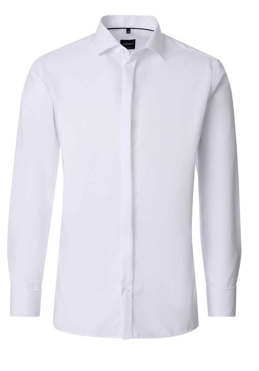 Produktbild f�r 'VENTI Comfort Fit Galahemd Langarm Umschlagmanschette wei�'