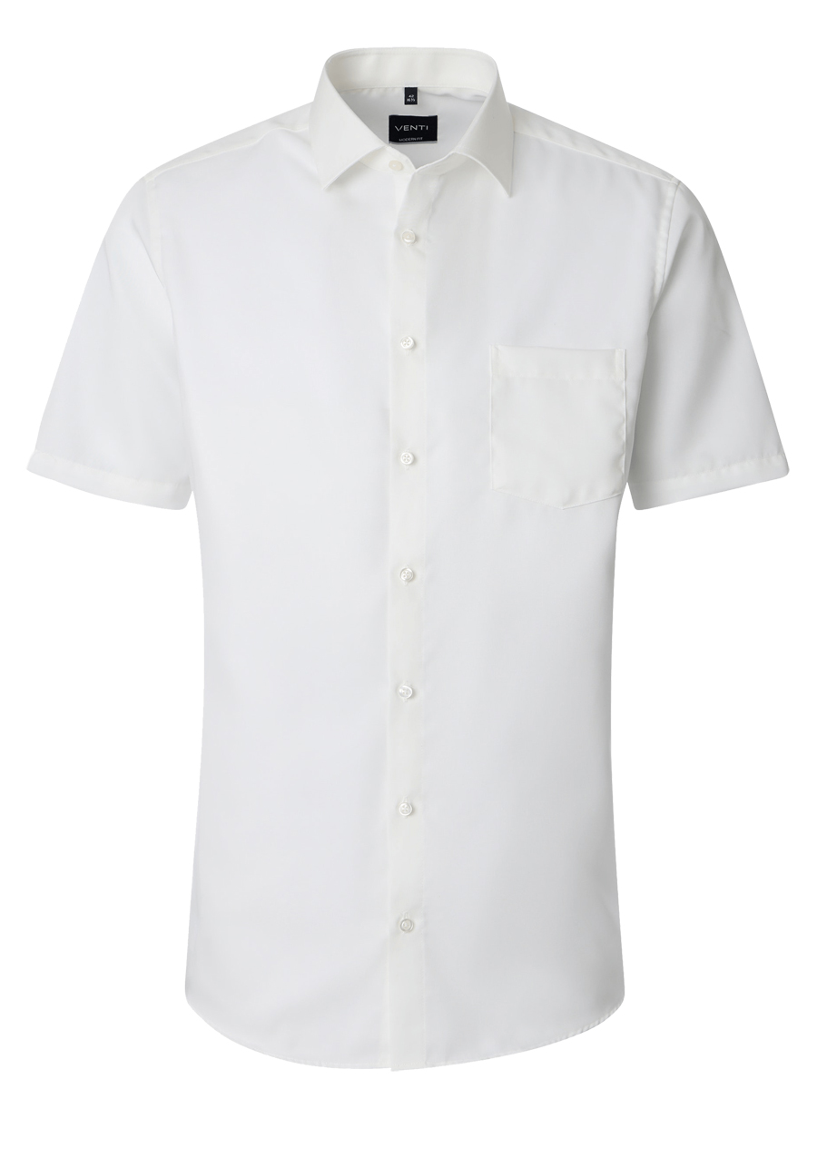 Produktbild f�r 'VENTI Comfort Fit Hemd Basic Kent Halbarm Twill beige'