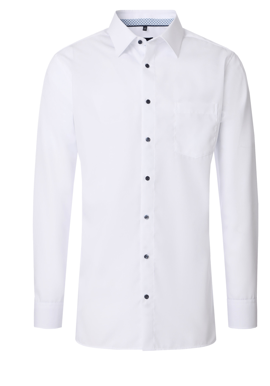 Produktbild f�r 'VENTI Comfort Fit Hemd super langer Arm New Kent Kragen Popeline wei�'