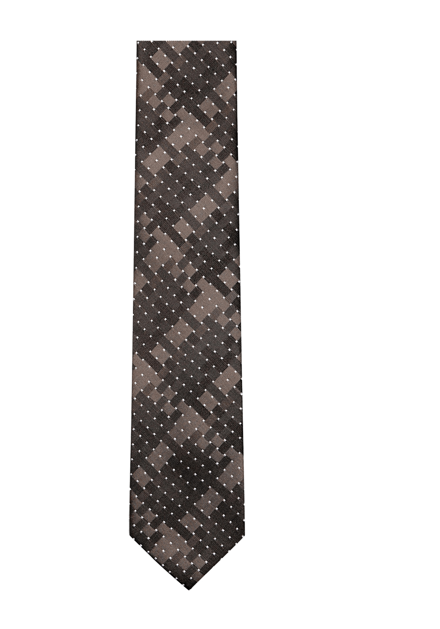 Produktbild f�r 'VENTI Krawatte 6 cm breit Seide Muster braun'