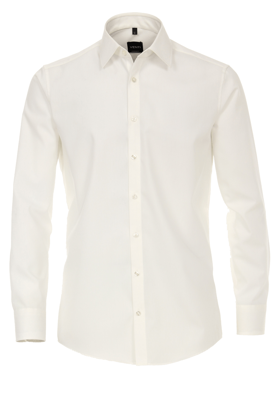 Produktbild f�r 'VENTI Modern Fit Hemd Basic Kent Langarm Popeline creme'