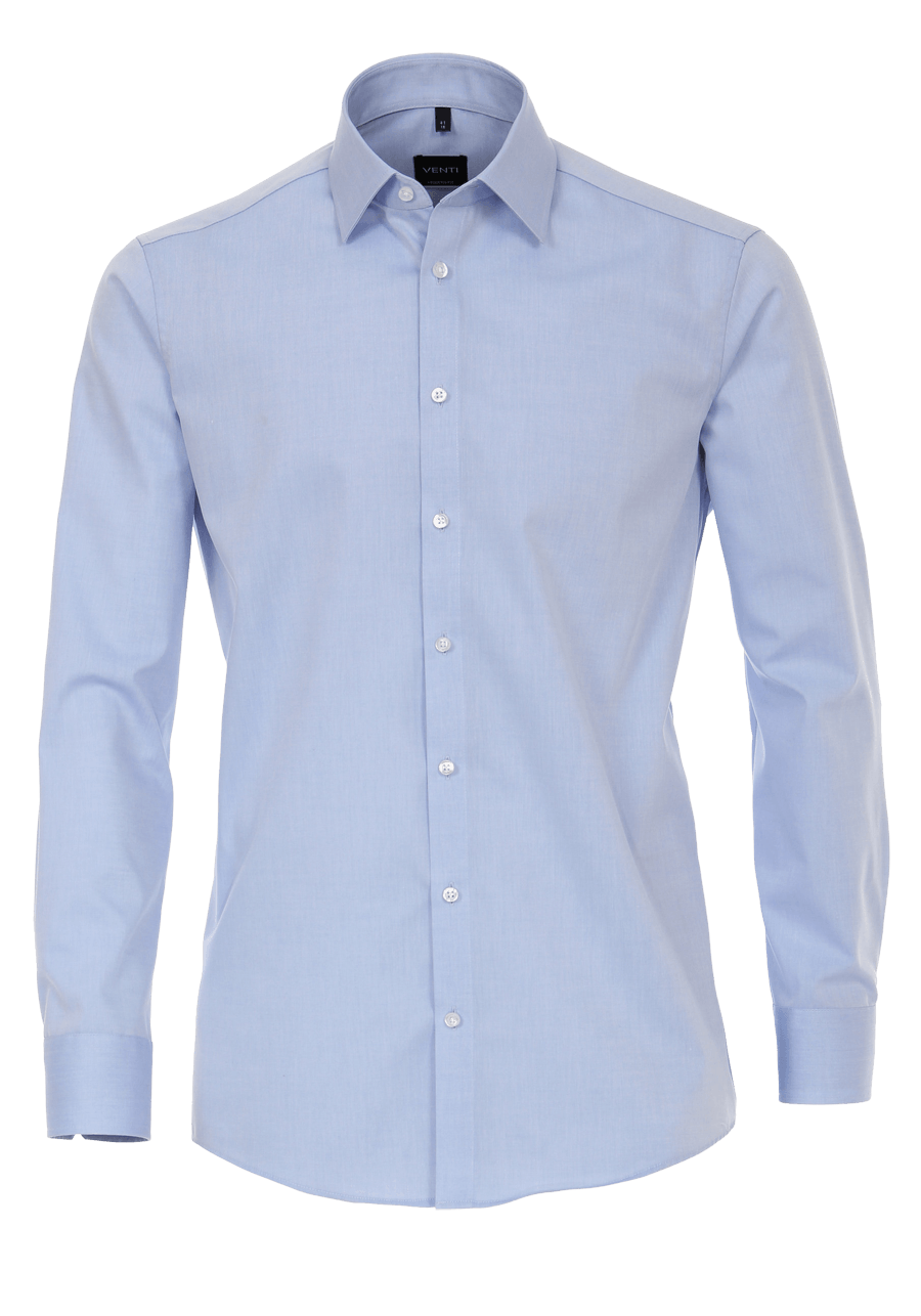 Produktbild f�r 'VENTI Modern Fit Hemd Basic Kent Langarm Popeline hellblau'