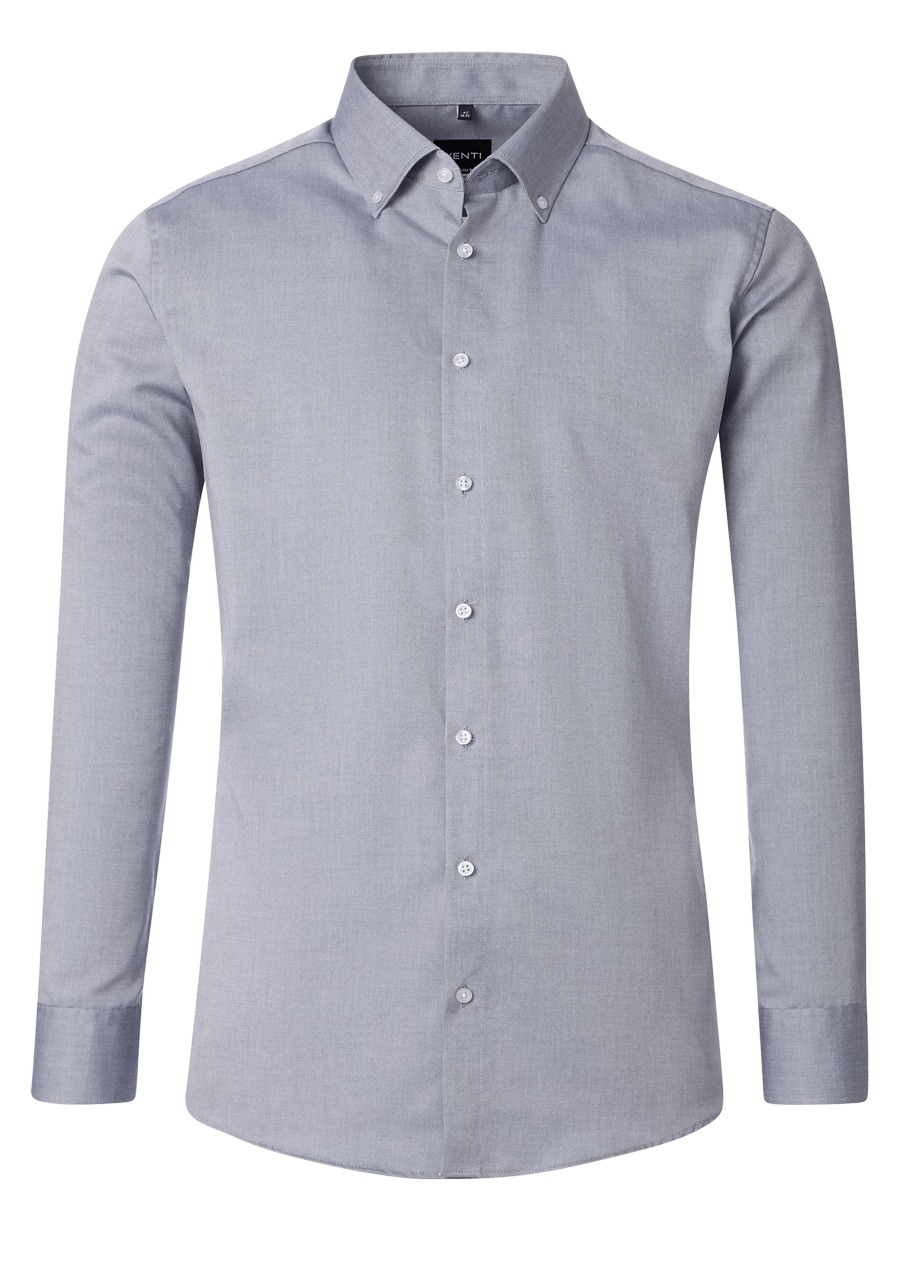 Produktbild fr 'VENTI Modern Fit Hemd Langarm Button Down Kragen Oxford dunkelblau'