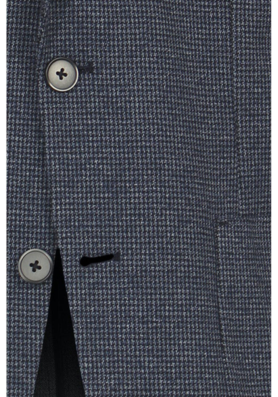 Produktbild fr 'VENTI Sakko Langarm Reverskragen Jersey Struktur navy'
