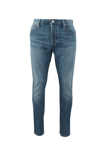 ALBERTO Tapered Fit Fit Jeans SLIPE Japan Denim mittelblau preisreduziert