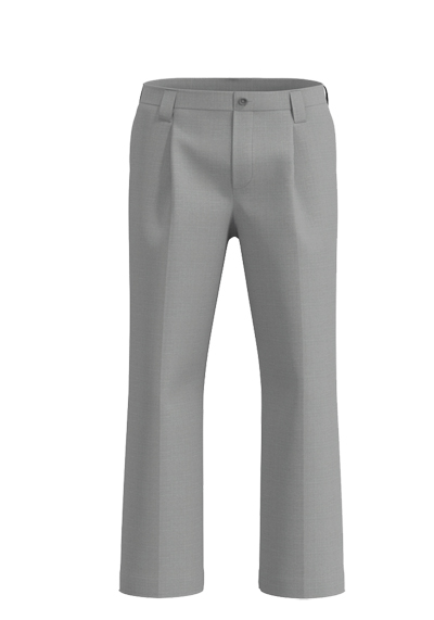 ALBERTO Tapered Fit Premium Hose BARISTA Wollmix grau