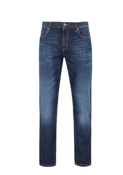 Produktbild f&uuml;r 'ALBERTO Wide Fit Jeans JIVE blau'