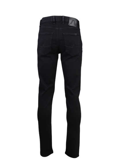 ALBERTO Regular Fit Jeans Used 5 Pocket schwarz