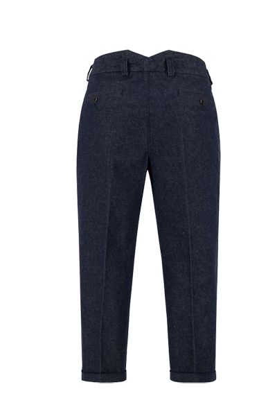 Produktbild f�r 'ALBERTO Wide Fit Jeans TED-C Leinenmix navy'